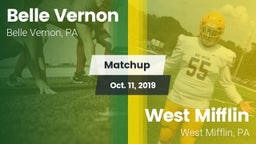 Matchup: Belle Vernon vs. West Mifflin  2019
