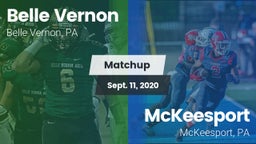 Matchup: Belle Vernon vs. McKeesport  2020