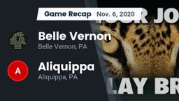 Recap: Belle Vernon  vs. Aliquippa  2020