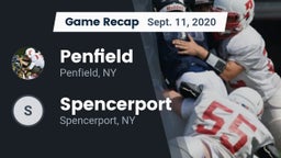 Recap: Penfield  vs. Spencerport  2020