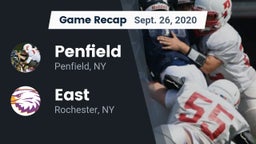 Recap: Penfield  vs. East  2020