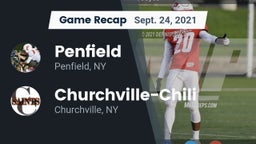 Recap: Penfield  vs. Churchville-Chili  2021