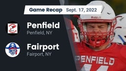 Recap: Penfield  vs. Fairport  2022