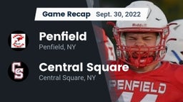 Recap: Penfield  vs. Central Square  2022