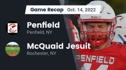Recap: Penfield  vs. McQuaid Jesuit  2022