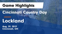 Cincinnati Country Day  vs Lockland  Game Highlights - Aug. 29, 2019