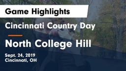 Cincinnati Country Day  vs North College Hill  Game Highlights - Sept. 24, 2019