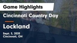 Cincinnati Country Day  vs Lockland Game Highlights - Sept. 3, 2020