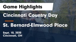 Cincinnati Country Day  vs St. Bernard-Elmwood Place Game Highlights - Sept. 10, 2020