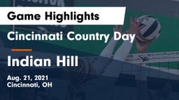 Cincinnati Country Day  vs Indian Hill  Game Highlights - Aug. 21, 2021