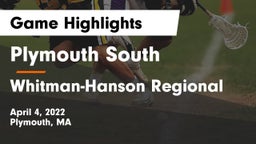Plymouth South  vs Whitman-Hanson Regional  Game Highlights - April 4, 2022