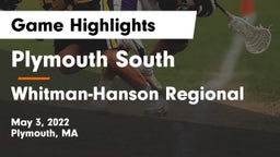 Plymouth South  vs Whitman-Hanson Regional  Game Highlights - May 3, 2022