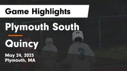 Plymouth South  vs Quincy  Game Highlights - May 24, 2023