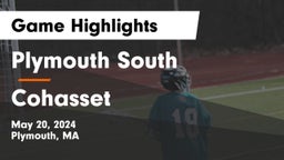 Plymouth South  vs Cohasset  Game Highlights - May 20, 2024