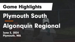 Plymouth South  vs Algonquin Regional  Game Highlights - June 3, 2024