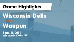 Wisconsin Dells  vs Waupun  Game Highlights - Sept. 11, 2021