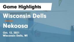 Wisconsin Dells  vs Nekoosa  Game Highlights - Oct. 12, 2021