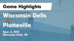 Wisconsin Dells  vs Platteville  Game Highlights - Sept. 3, 2022