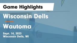 Wisconsin Dells  vs Wautoma  Game Highlights - Sept. 14, 2023