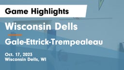 Wisconsin Dells  vs Gale-Ettrick-Trempealeau  Game Highlights - Oct. 17, 2023