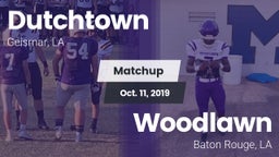 Matchup: Dutchtown vs. Woodlawn  2019