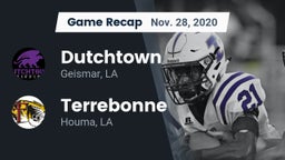 Recap: Dutchtown  vs. Terrebonne  2020