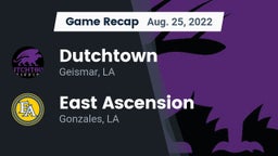 Recap: Dutchtown  vs. East Ascension  2022