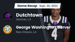 Recap: Dutchtown  vs. George Washington Carver  2022