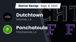 Recap: Dutchtown  vs. Ponchatoula  2023