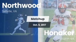 Matchup: Northwood vs. Honaker  2017