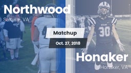 Matchup: Northwood vs. Honaker  2018