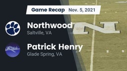 Recap: Northwood  vs. Patrick Henry  2021