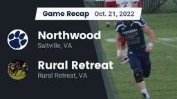 Recap: Northwood  vs. Rural Retreat  2022