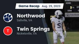 Recap: Northwood  vs. Twin Springs  2023