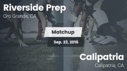 Matchup: Riverside Prep vs. Calipatria  2016