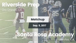 Matchup: Riverside Prep vs. Santa Rosa Academy 2017
