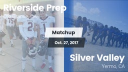 Matchup: Riverside Prep vs. Silver Valley  2017