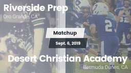 Matchup: Riverside Prep vs. Desert Christian Academy 2019