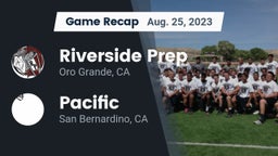 Recap: Riverside Prep  vs. Pacific  2023