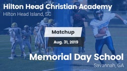 Matchup: Hilton Head Christia vs. Memorial Day School 2019