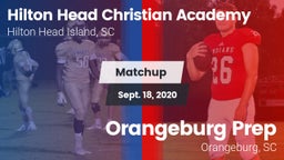 Matchup: Hilton Head Christia vs. Orangeburg Prep  2020