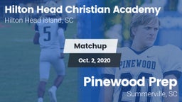 Matchup: Hilton Head Christia vs. Pinewood Prep  2020