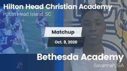 Matchup: Hilton Head Christia vs. Bethesda Academy 2020