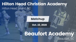 Matchup: Hilton Head Christia vs. Beaufort Academy 2020