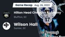 Recap: Hilton Head Christian Academy vs. Wilson Hall  2022