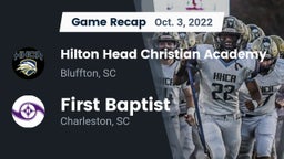 Recap: Hilton Head Christian Academy vs. First Baptist  2022