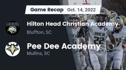 Recap: Hilton Head Christian Academy vs. *** Dee Academy  2022