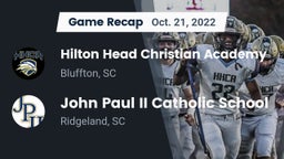 Recap: Hilton Head Christian Academy vs. John Paul II Catholic School 2022
