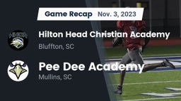 Recap: Hilton Head Christian Academy vs. *** Dee Academy  2023