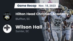 Recap: Hilton Head Christian Academy vs. Wilson Hall  2023